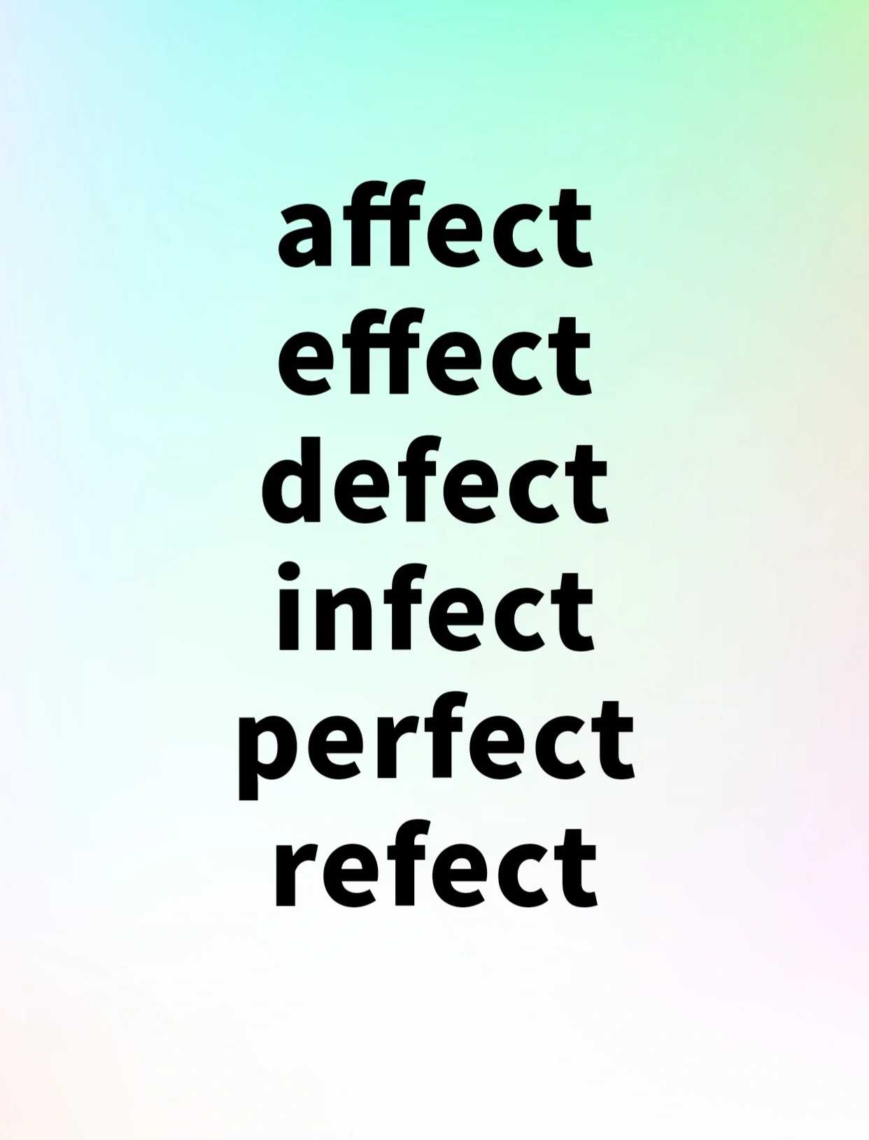 affect和effect的区别 affect和effect的区别在哪