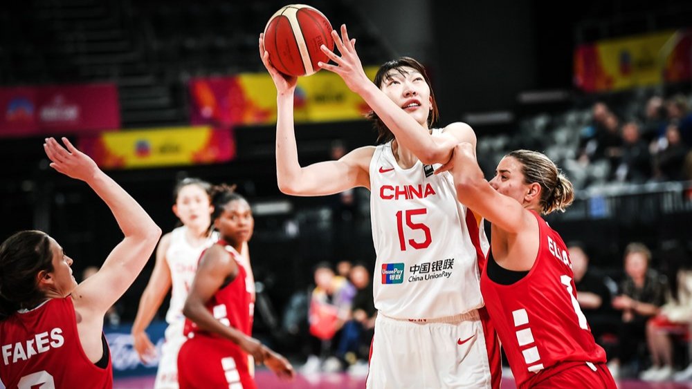 世界杯女篮比赛,中国队历经艰辛夺冠